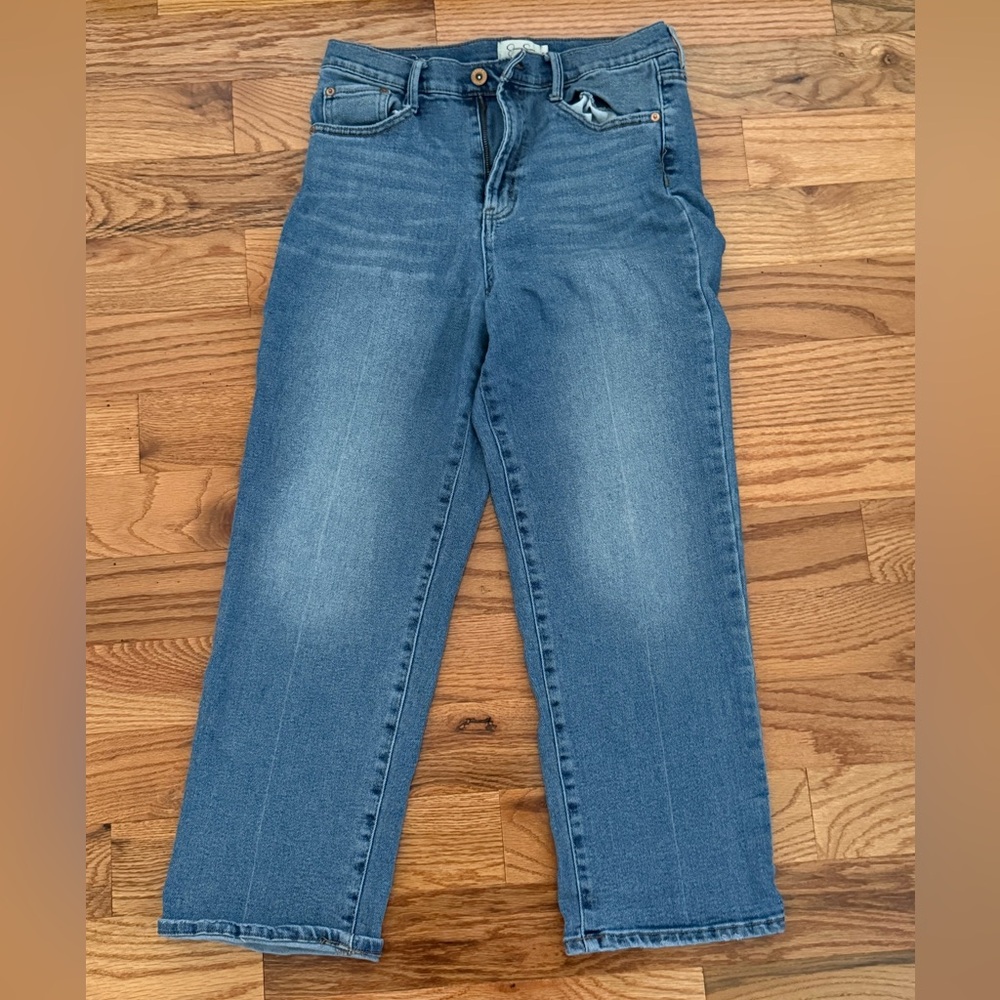 Jessica Simpson Blue Ankle Jeans
